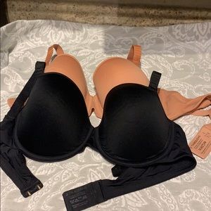 Thirdlove Classic T-Shirt Bra - Cameo & Black -38C